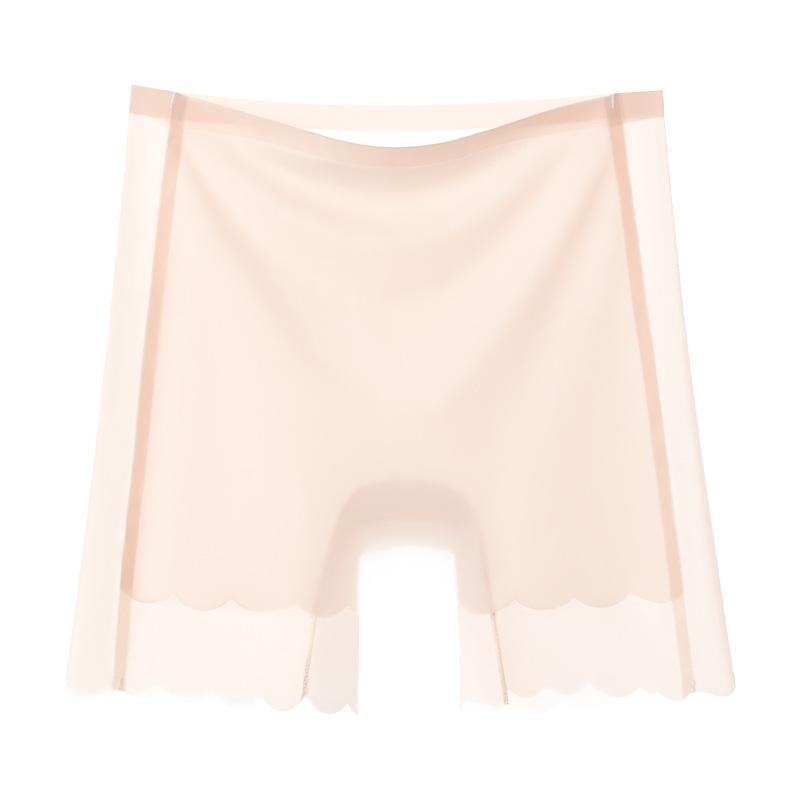 Women's Summer Insulation Layer To Block Abdominal Retraction Raise Buttocks Anti Slip Unrolled Boxer Safety Underwear