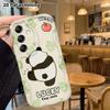 Phone Case: 2D Flat Samsung Galaxy A34 A35 S20 S22 S21 FE Plus Ultra Protective Case, Waving from the Back, Christmas and Halloween Gift