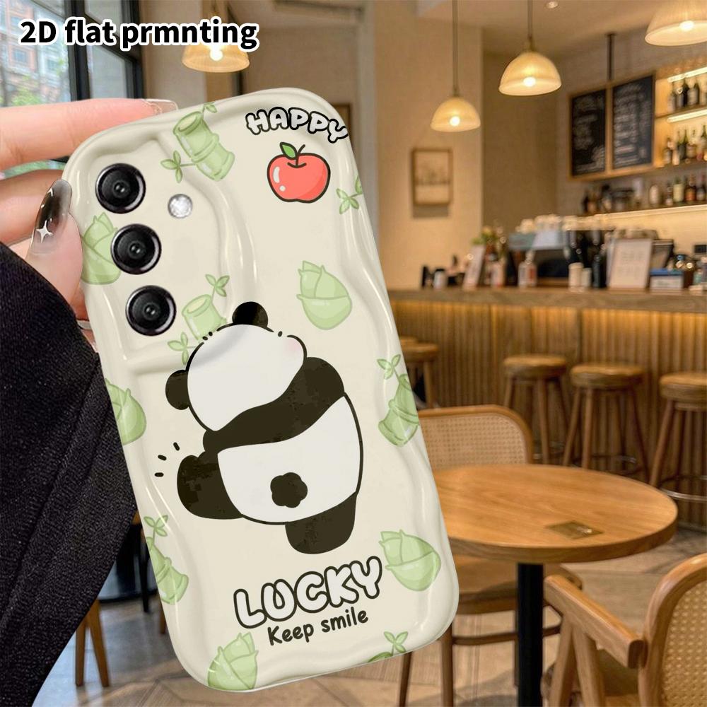 Phone Case: 2D Flat Samsung Galaxy A34 A35 S20 S22 S21 FE Plus Ultra Protective Case, Waving from the Back, Christmas and Halloween Gift