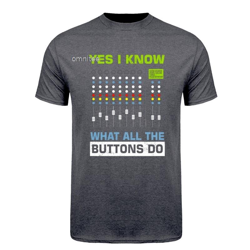Dj Music Producer Sound Engineer Audio Gift T Shirt Summer Graphic Cotton Streetwear Birthday Gifts Short Sleeve Tshirt Hj117