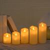 3/5Pcs with Remote Control LED Electronic Candle Light LED Atmosphere Lamp  Christmas Home Decor