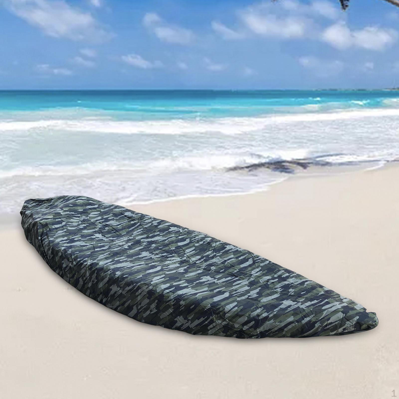 

Heavy-Duty Kayak Storage Cover for Outdoor Watercraft Protection 3.6m to 4m Green