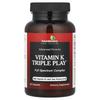Futurebiotics, Vitamin K Triple Play™, 550 mcg, 60 kapslar