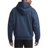 Nike Haftowana wygodna bluza casualowa Solo Swoosh Męskie bluzy Deep-Sea-Blue FZ1165-478