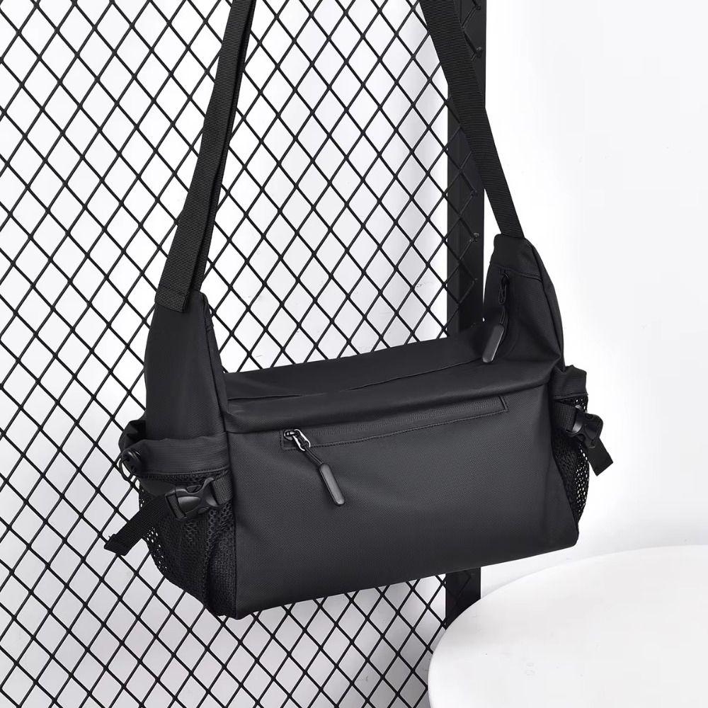 Large Capacity Waterproof Chest Bag Korean Casual Mailman Bag Men's Shoulder Bag  Cycling