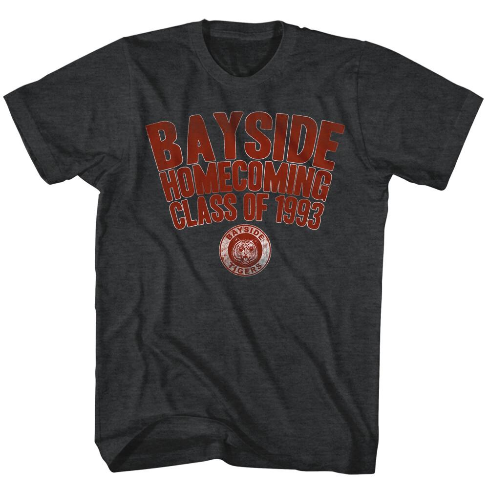 Saved By The Bell Bayside Homecoming Class Of 1993 Bayside Tigers Men T Shirt XXL