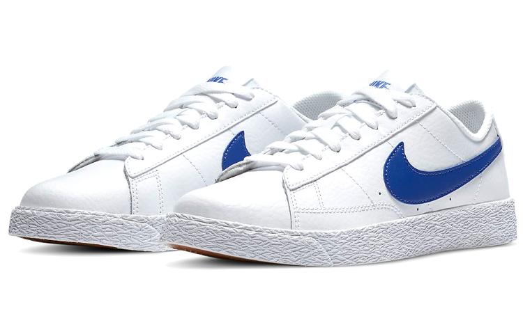 Nike Blazer Low White Astronomy Blue GS CZ7576-100