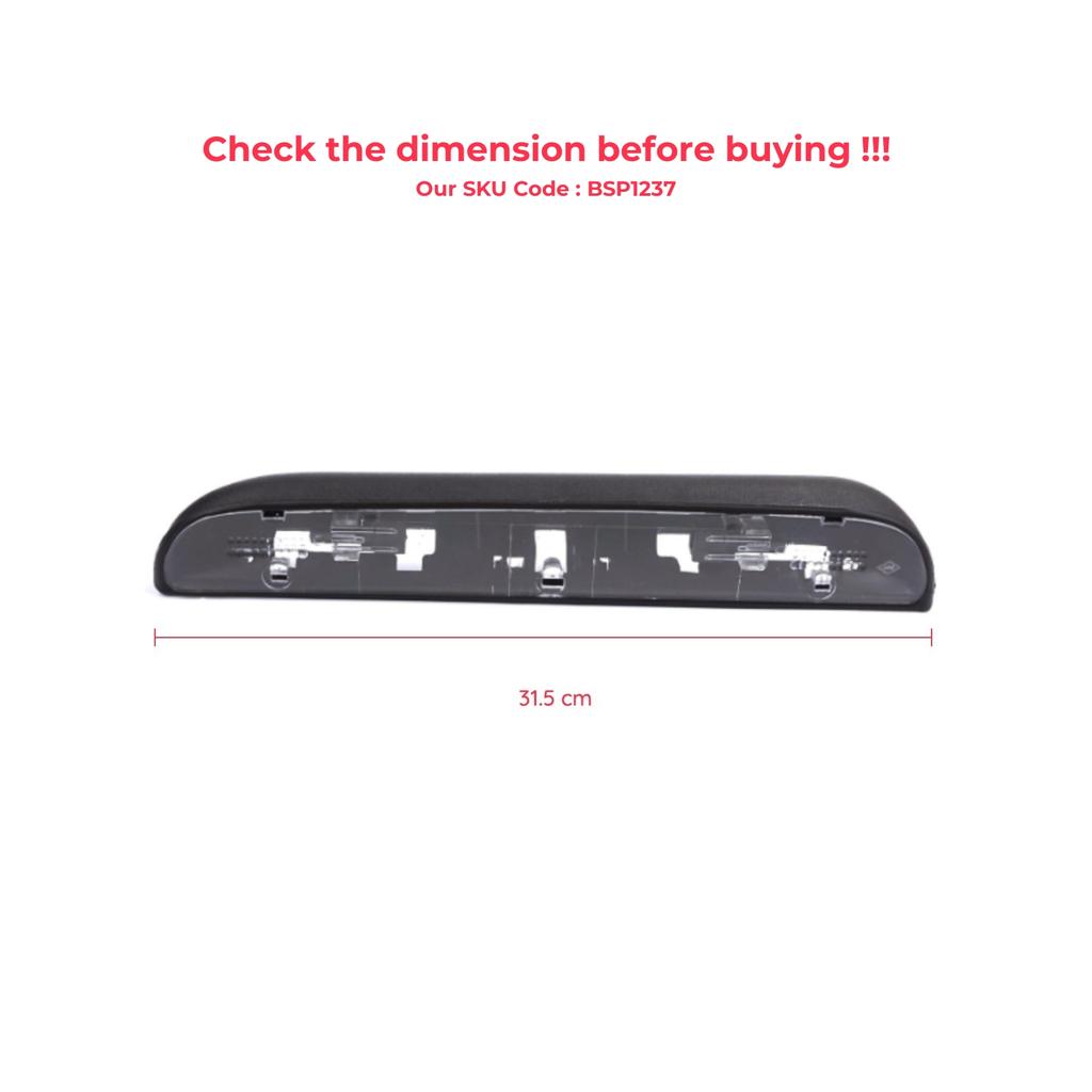 BSP1237 Rear Tailgate Number Licence Plate Light Lighting for Renault Kangoo MK1 KC Express FC 1997-2009 MPV Van 8200103260