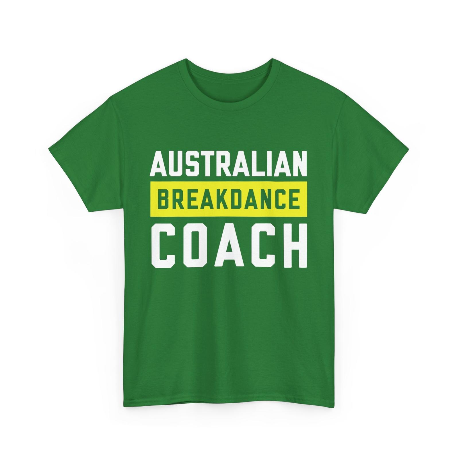 Australian Breakdancing Costume Coach Break Dancer Matching T-Shirt S