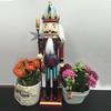 4Pcs 30cm Xmas Christmas Gift Traditional Nutcracker Wooden Guard Ballet Decoration Colorful Cute