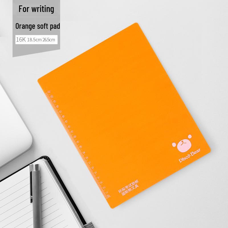Colorful Soft Silicone Writing Pad for A4 & A3 - Ideal for Students and Exams