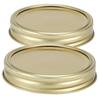 Split‑Type Glass Jar Canning Lids Round Food Container Sealing Cover Kitchen Accessory(10Pcs