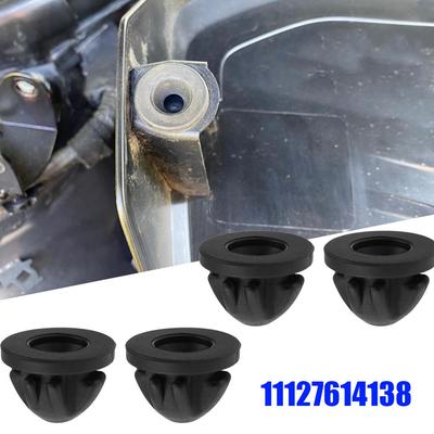 4x Engine Cover Trim Rubber Mount Grommet Bush Bump Stop 11127614138 For BMW 1 Series E88 E82 F20 F20 LCI X4 For MINI F56 F55