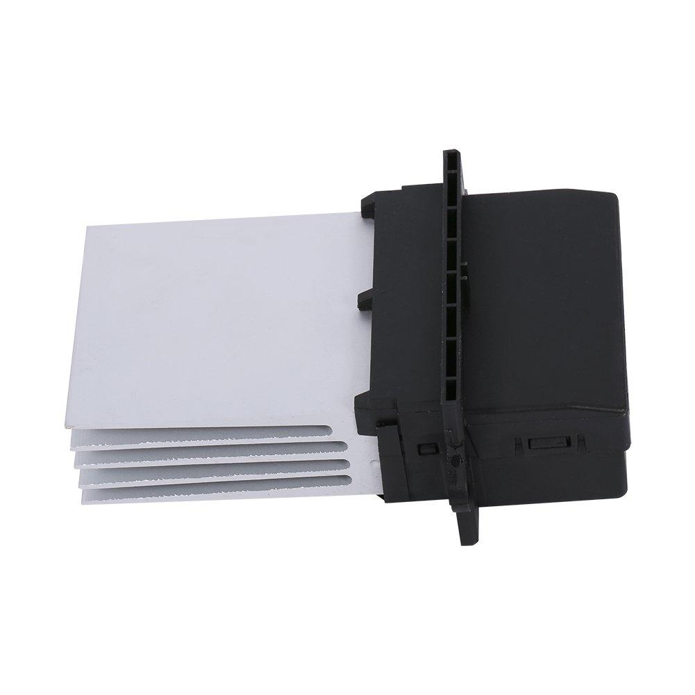 Heater Resistor, Heater Blower Resistor, Qiilu Blower Speed Resistance Module Air Conditioner Blower Resistor for Peugeot 207 607 6441L2