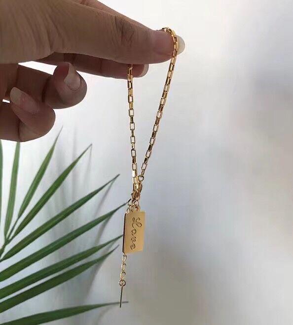 Fashionable Gold Letter Bracelet for Women - Trendy Cool Style