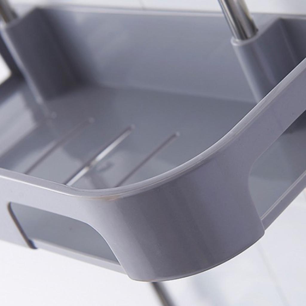 1/2/ Toilet Shelf Bathroom Storage rack -mounted Shower Shampoo Tissue Towels Holder