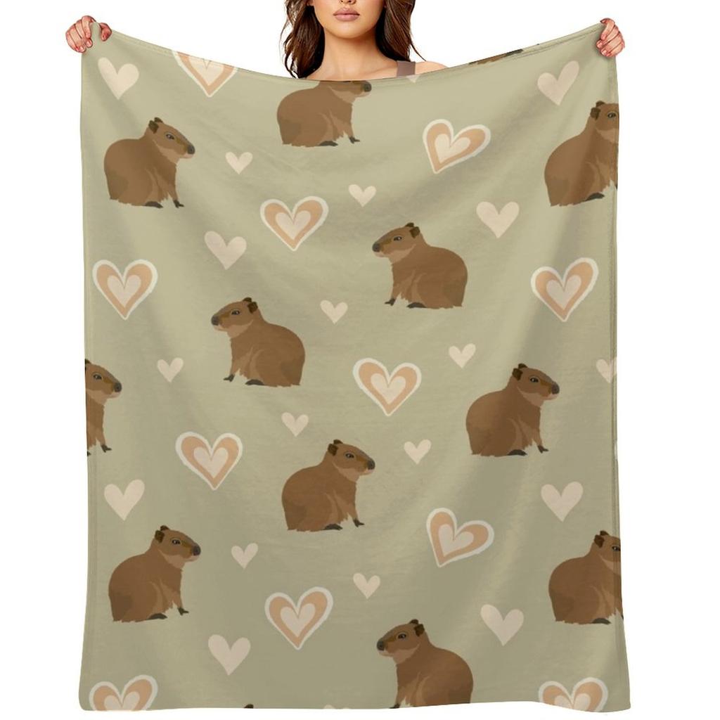 Capybara II Überwurfdecke Riesensofa Camping Valentinstagsgeschenkideen Umzugsdecken