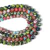 6/8/10mm Emperor Stone Beads For Jewelry Making Loose Spacer Round Imperial Beads DIY Bracelet Necklace Jewelry Charms Crafts