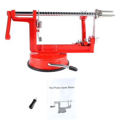 3 In 1 Potato Peeler Corer Spiral Cutter Tool 304 Blade Hand Cranking Potato Peeler for Kitchen