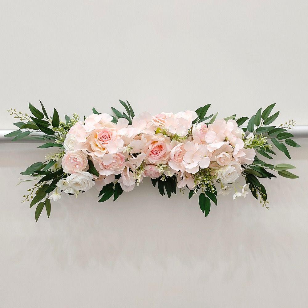 Peonies Rose Mix Flower Wreath Simulation Flower Wedding Arch Flowers Wedding Decor
