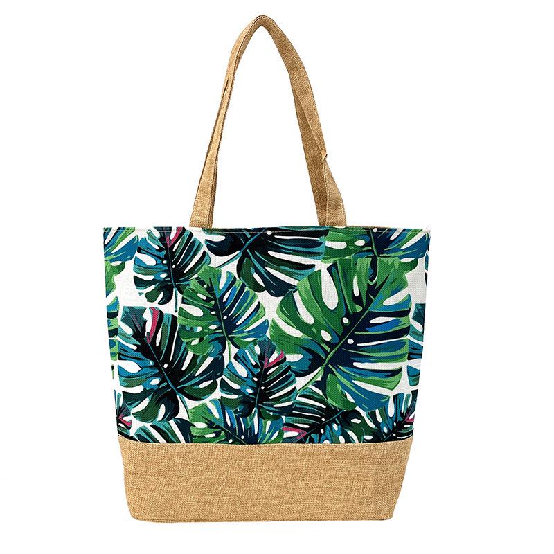 Women's Southeast Asian Literary Canvas Shoulder Bag