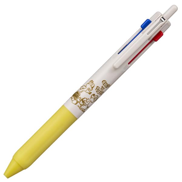 Mitsubishi Pencil Jetstream New Ballpoint Disney CD Chip Dale Design 3-Color Pen, Greige, 0.5mm, SXE3-807, &