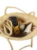 2025 Summer Women's Large Capacity Woven Straw Beach Shoulder Bag