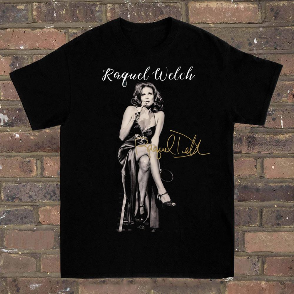 Raquel Welch Signature T-shirt Cotton For men Women S-4XL CO593 Unisex T-Shirt XXXL