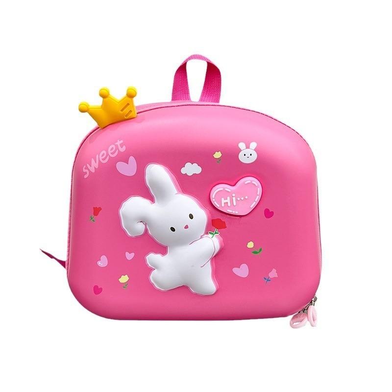 Niedlicher und strapazierfähiger Kinderrucksack aus Oxford-Gewebe mit LED-Licht für Jungen und Mädchen