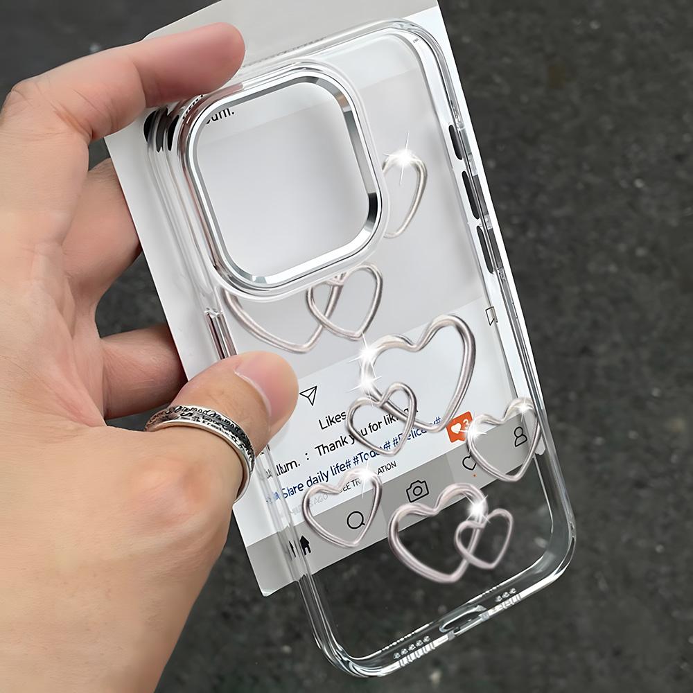 Priehľadný obal na telefón pre iPhone 11 12 13 iPhone 13 14 15 Pro 15 16 Pro Max Samsung A15 A16 A25 A26 A55 A56 S25 S24 S22 S23 Ultra S25 Edge