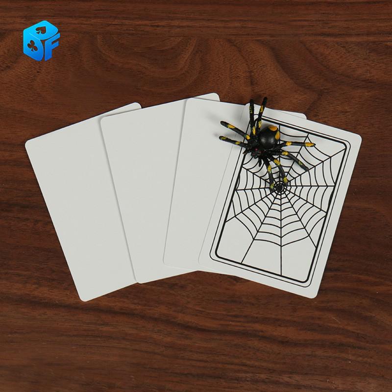 Magic Spider & Web Parody Poker Card Set - Funny Street Prank Props