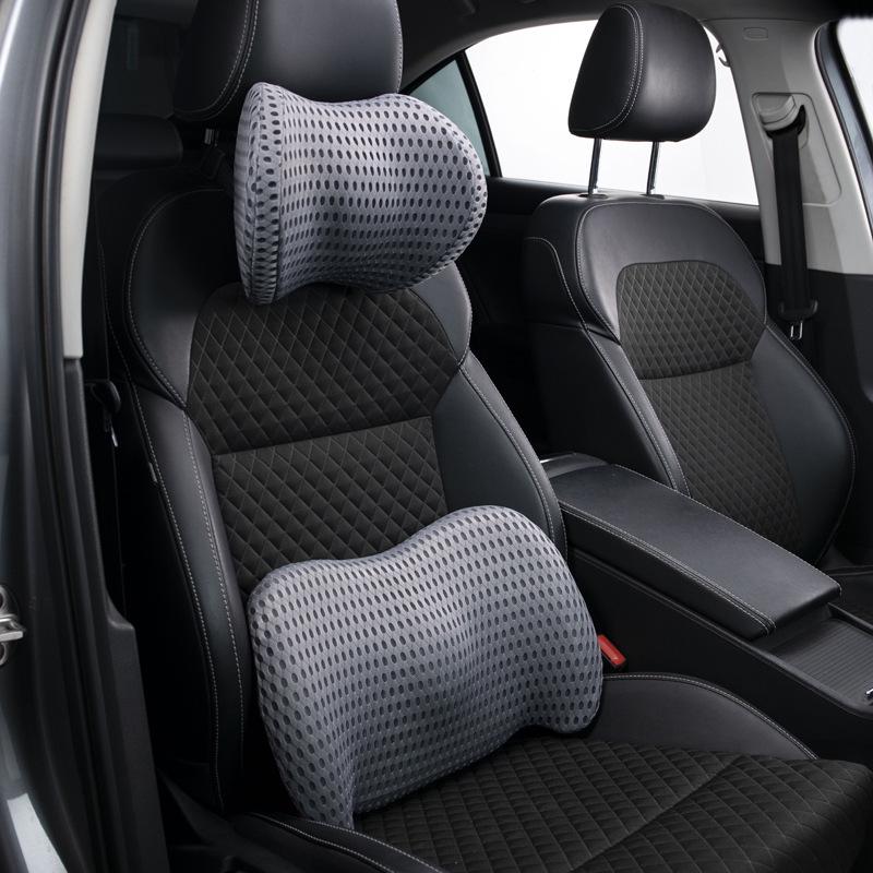 Car Cushion Lumbar Support Seat Back Pad Pillow