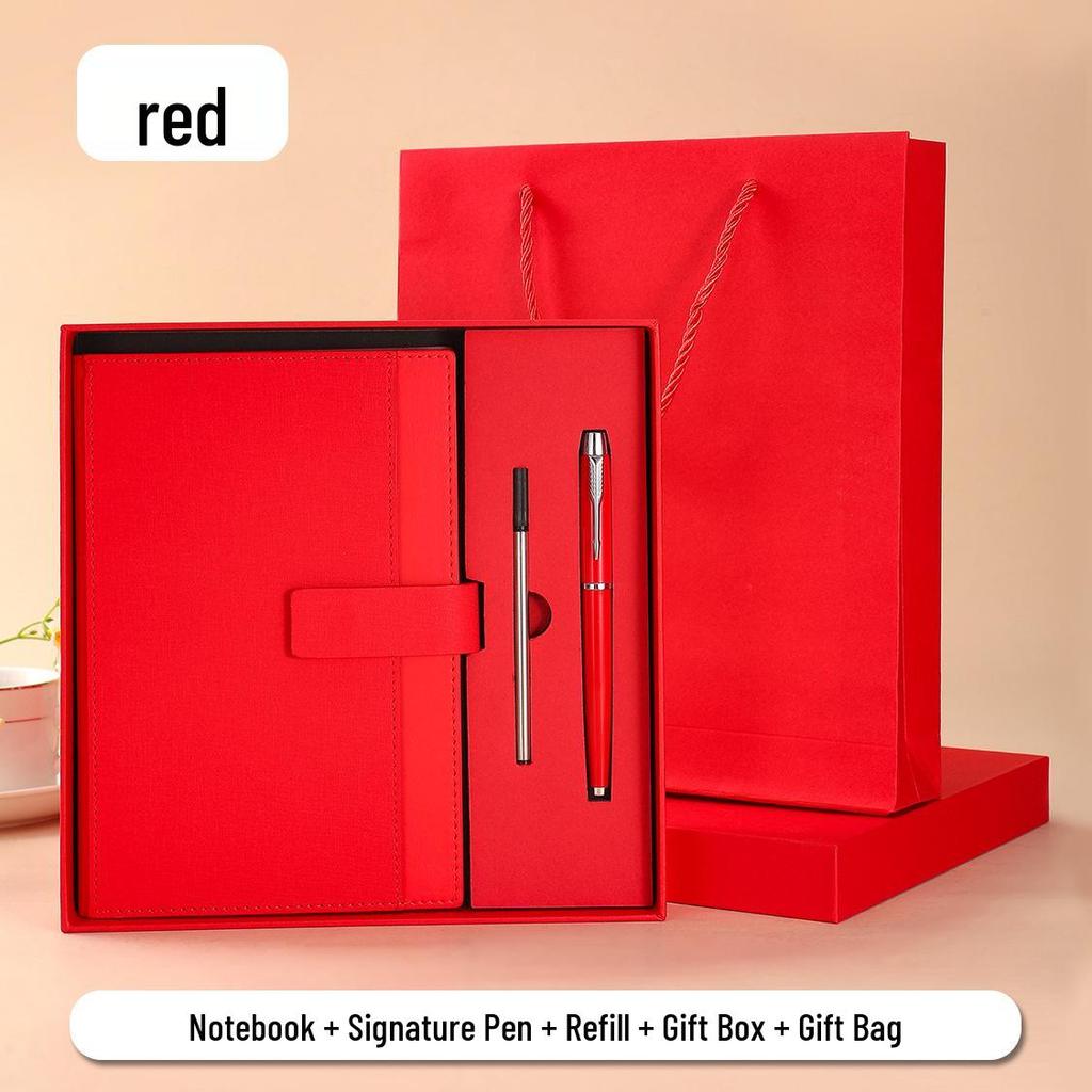 Custom Printed Business Notebook Gift Set for Office Meetings & Corporate Events
