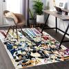 1pc Haikyuu!! Karasuno High School Volleyball Team Chair Mat, Office Desk Pad, Non-Slip Carpet for Home Decor, Seasonal Gift, Suitable for Office, Liv