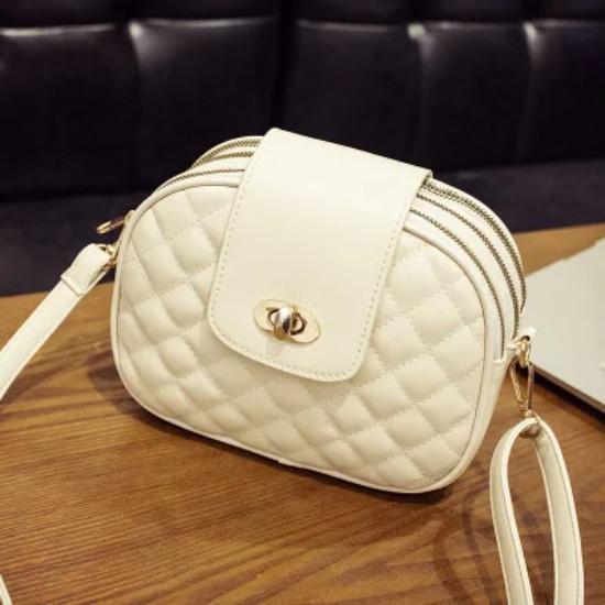 Korean Fashion Tide Messenger Bag Mini Rhombic Shoulder Diagonal Ladies Small Bag