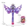 Electric Bubble Machine Automatic Handheld Fairy Toy Magic Wand Bubble Gatling Firework Kids Gift Birthday Party