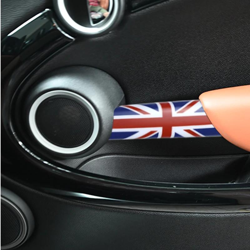 The Black Jack Car Interior Door Handle Cover for Mini Cooper S JCW Clubman R55 R56 R58 R59 Modified Parts Styling Accessories