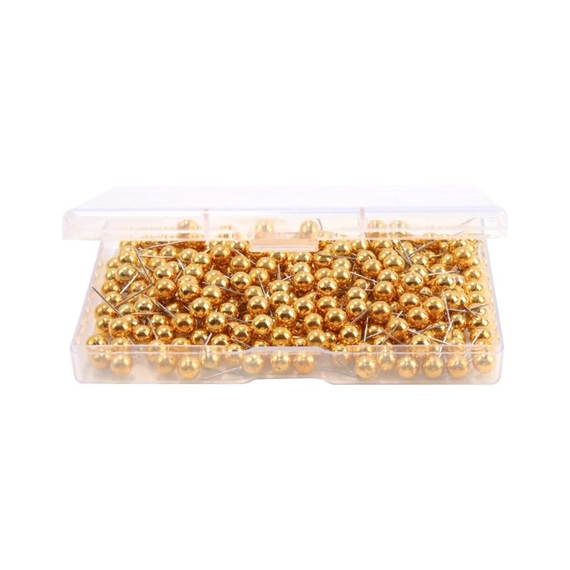 Sewing Pins with Coloured Head, 500Pcs Ball Head Pins Sewing Pins for Wedding DIY Dressmaking Craft Sewing Bouquet Pins