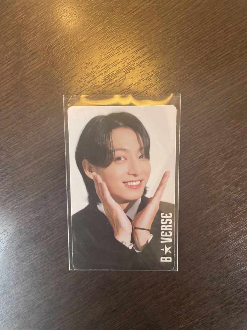 

[Б/У] BTS BVERSE бонусная торговая карта при поступлении Чонгук Осака