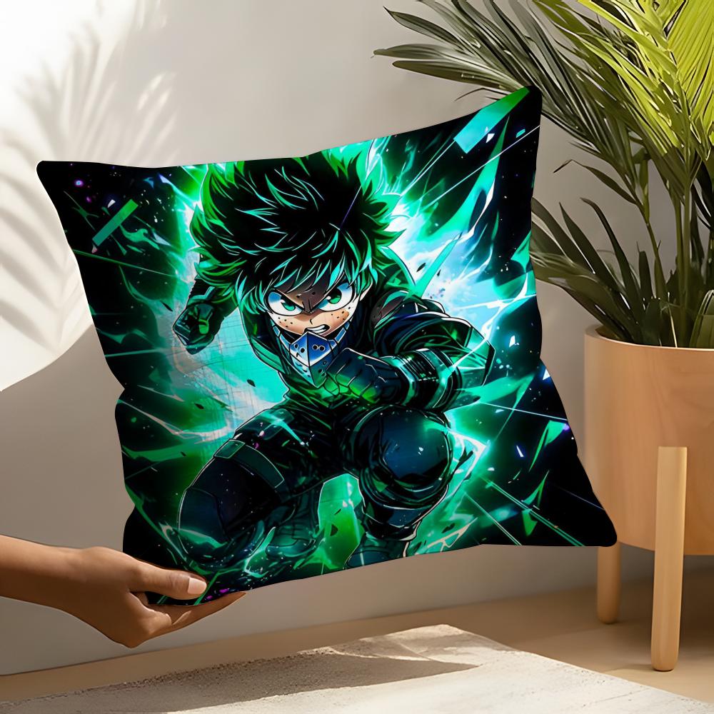 My Hero Academia - Boku No Hero Academia Pillow Case Linen Cushion Covers For Decorative Sofa Home Pillows Case