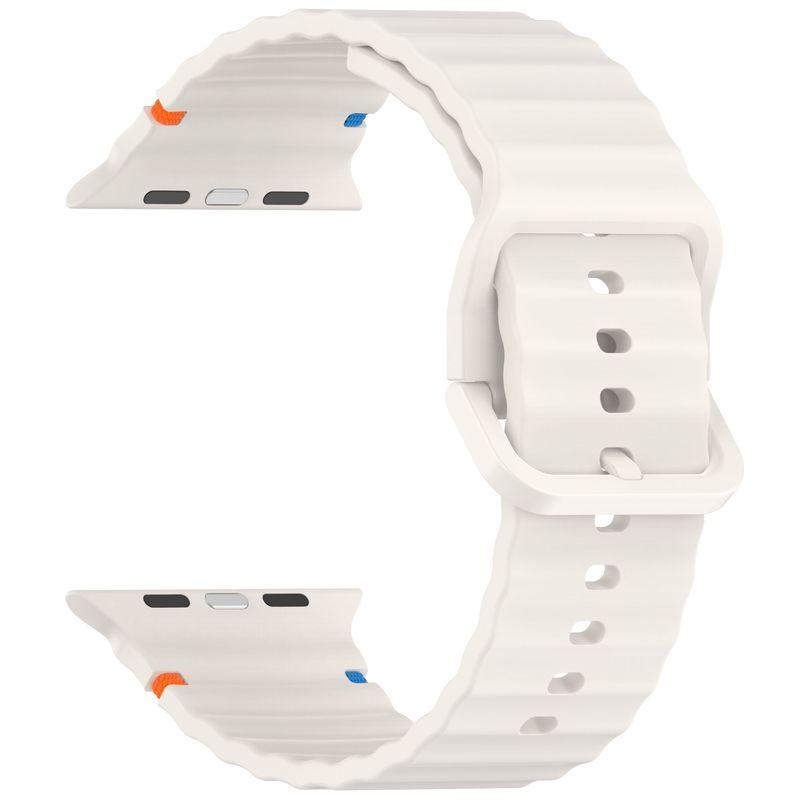 Watch Band For Apple Watch Serise 11 10 9 8 7 SE3 46mm 42mm 41mm 45mm 44mm 40mm Sport Silicone Strap For iWatch Ultra 2 3 49mm