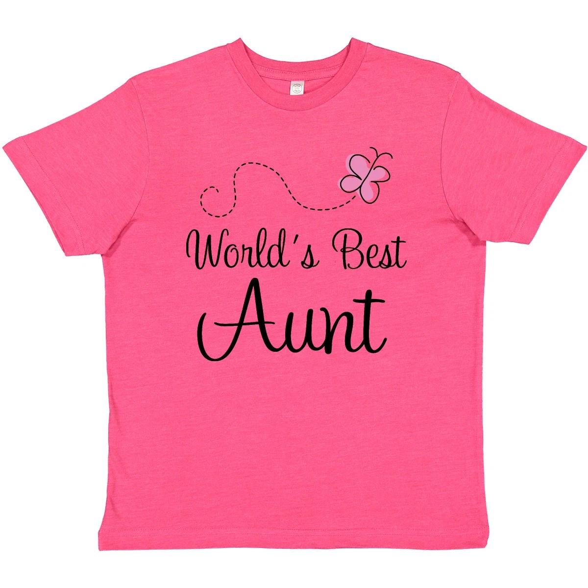 

Inktastic World s Best Aunt Youth T-Shirt Family Members An Tee Kids Children 130
