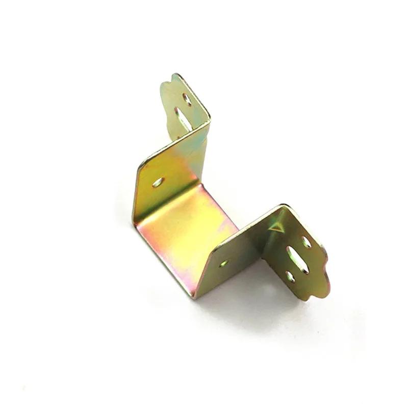 2/4/12PC Thickened bed frame fixator bed plate hanging buckle solid beam bracket plate support frame stainless steel hinge