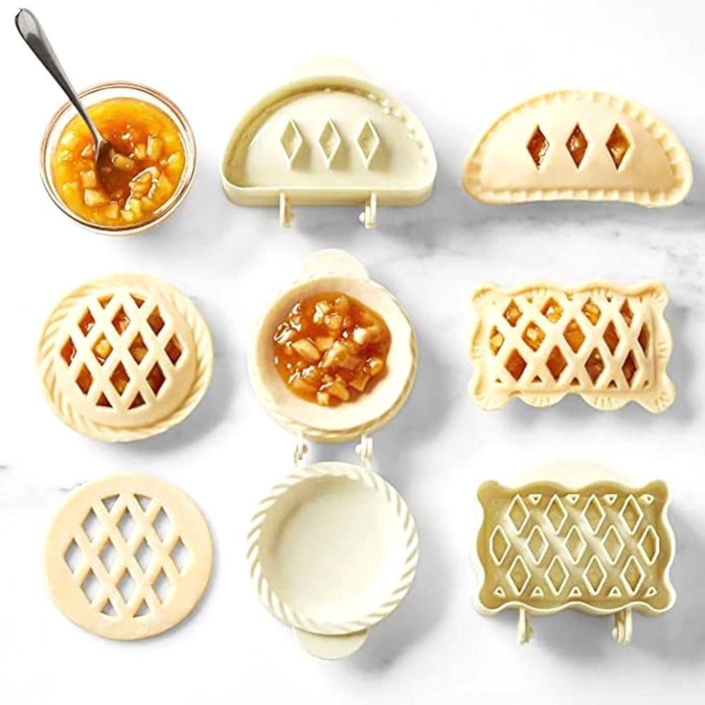 Rectangle/Circle/Ellipse Shape Kitchen Kitchen Tool Dessert Mold Hand Pie Mold Kit Dough Presser