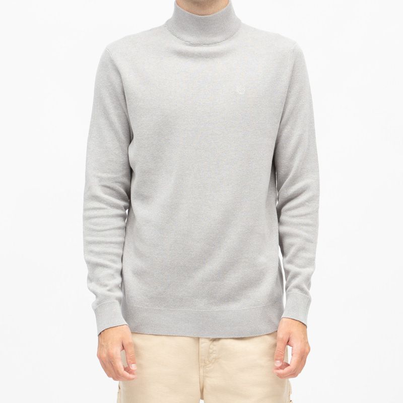 Pull coton col roulé milano Homme BILL TORNADE