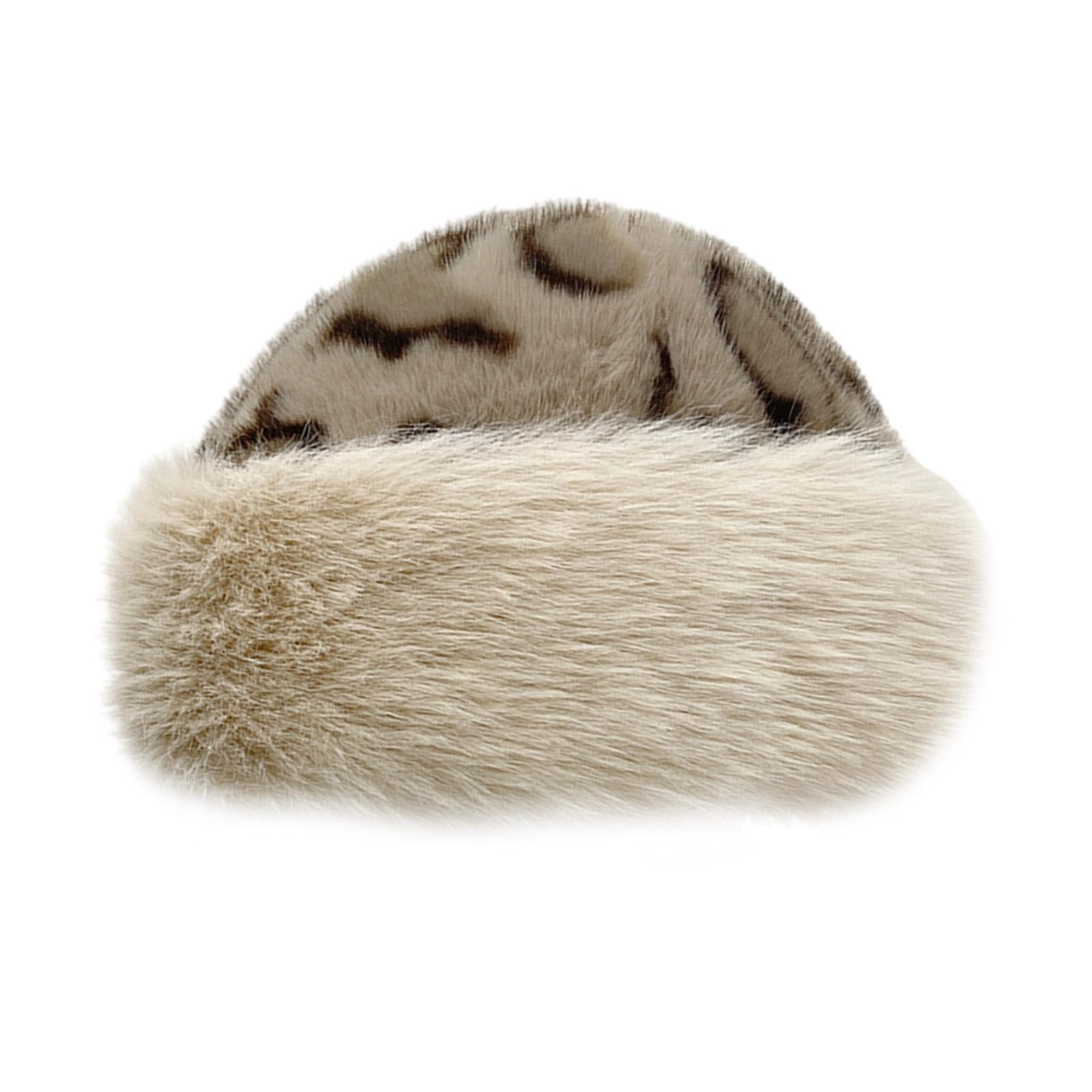 

Kids Ushanka Head Wrap Thicken Furry Bear Hat for Climbing Skiing Sports Headwear Ushanka Bear Hat Oversized Headwear