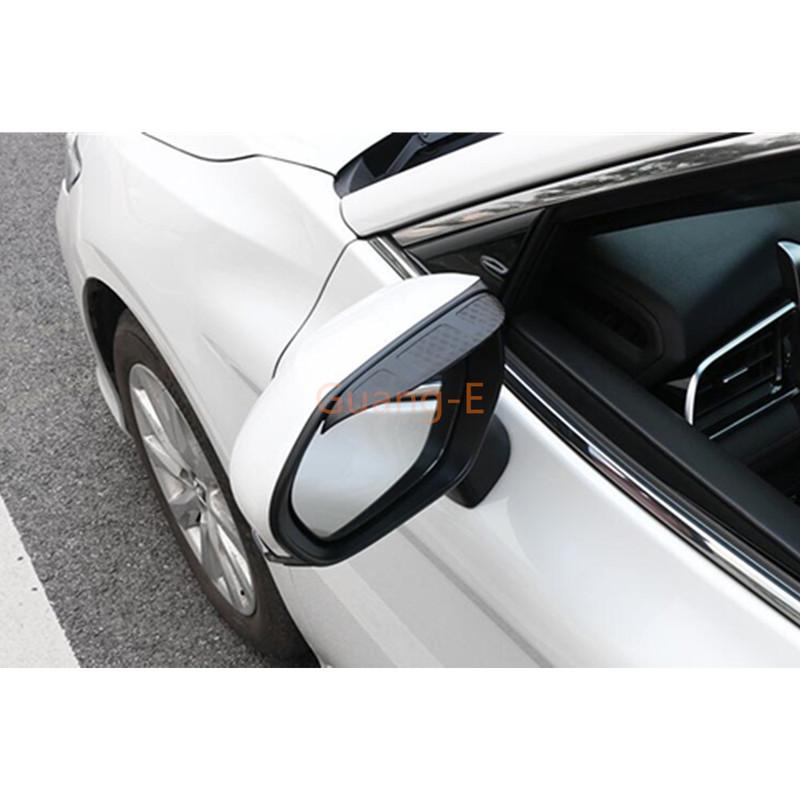 For Toyota Camry XV70 2018      Eyebrow Rear View Side Glass Mirror Trim Frame Rain Shield Sun Visor Shade