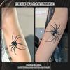 Spider Herbal Temporary Tattoo, Waterproof Long-Lasting Half Sleeve, Juice Tattoo for Men Women, Non-Permanent