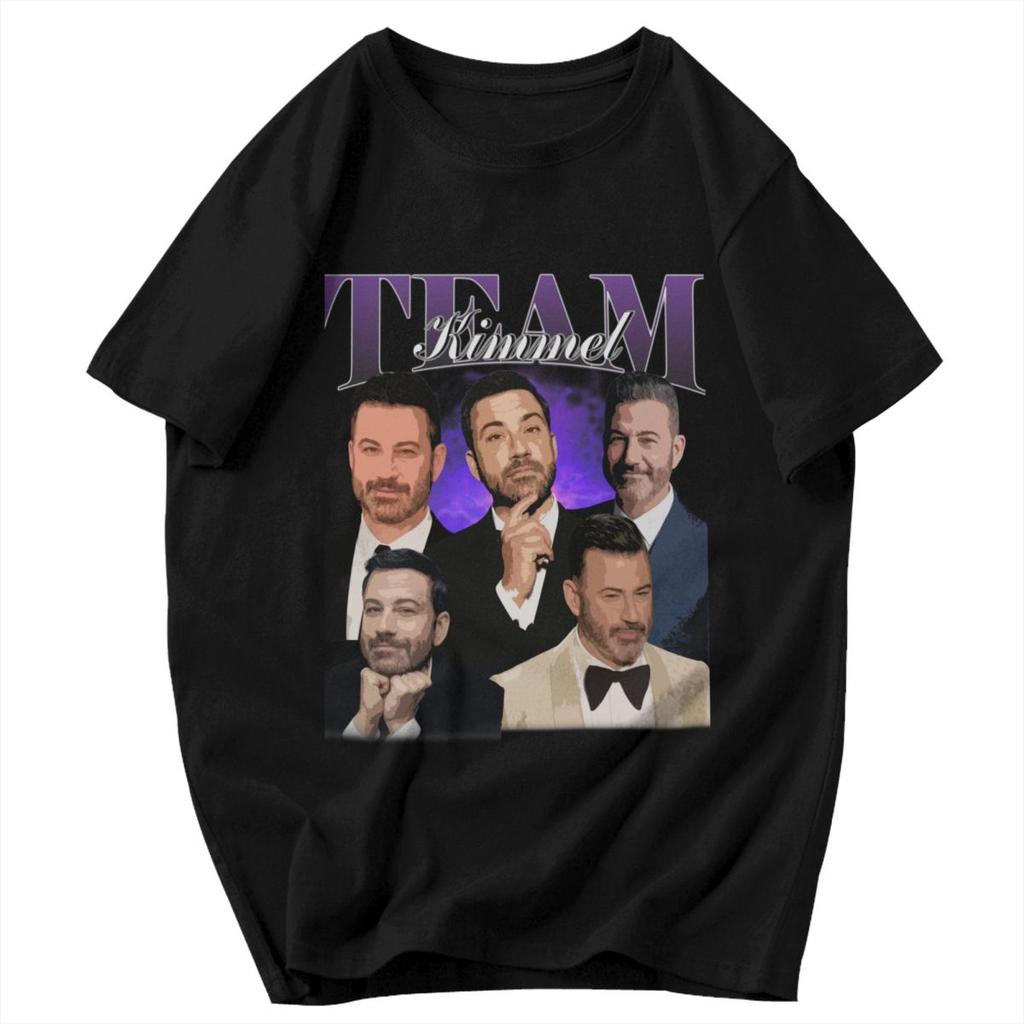 Men T Shirt Jimmy Kimmel Vintage Cotton Y2K Graphic Quality Unisex Clothes T Shirts