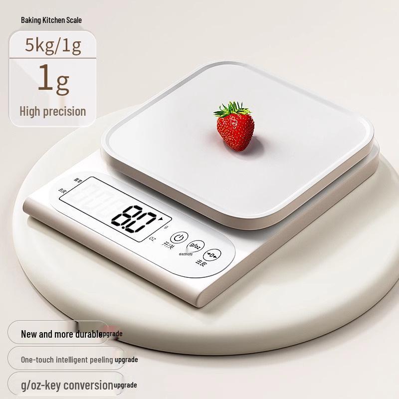 Compact Precision Kitchen Scale: Accurate Electronic Gram Weighing for Household and Food Use